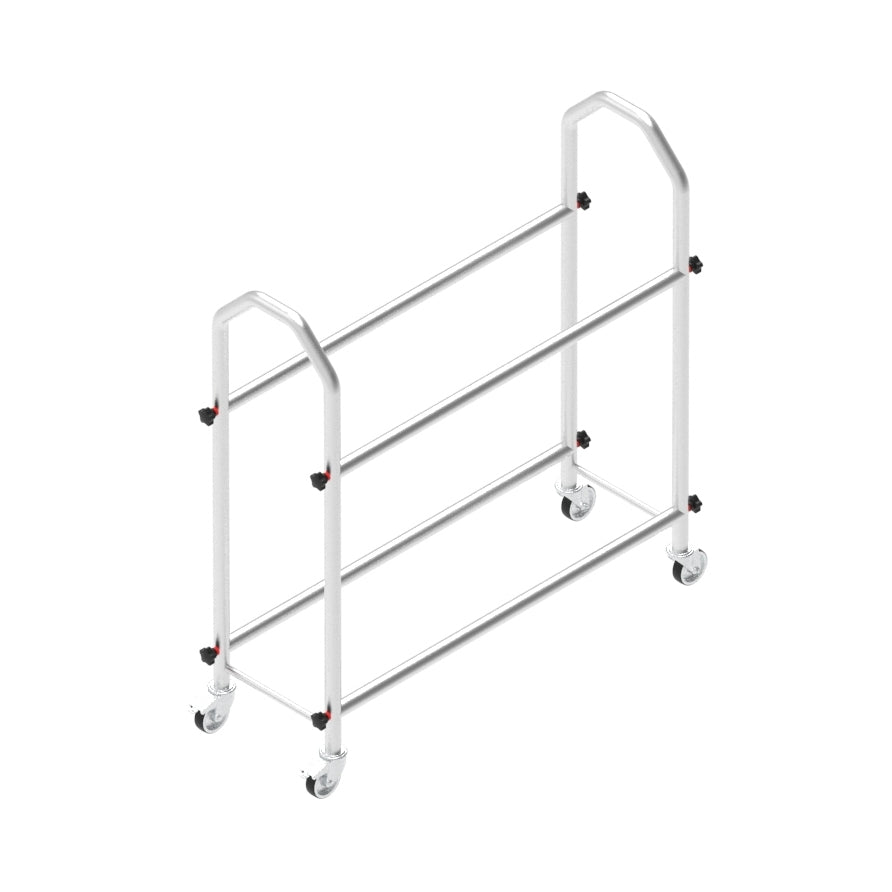 Carrello Porta Cerchi In Acciaio