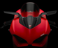 Coppia Specchietti Rizoma Stealth per Ducati Panigale V2 20-24, Panigale V4 18-24, anodizzato Nero