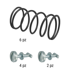 Kit ritegni e molle RMS Classic Piaggio Ciao PX