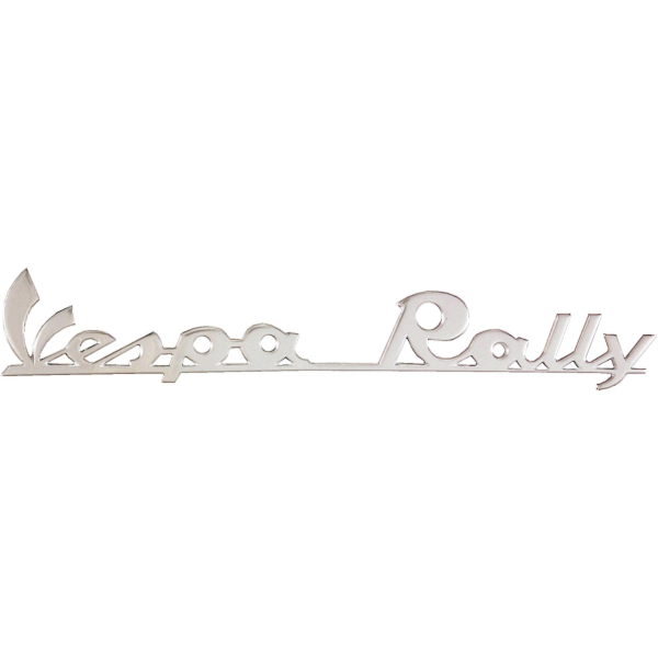 Targhetta posteriore RMS Classic Piaggio Vespa Rally 121012