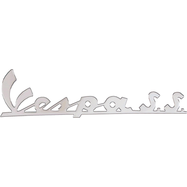 Targhetta scudo anteriore RMS Classic Piaggio Vespa 090496