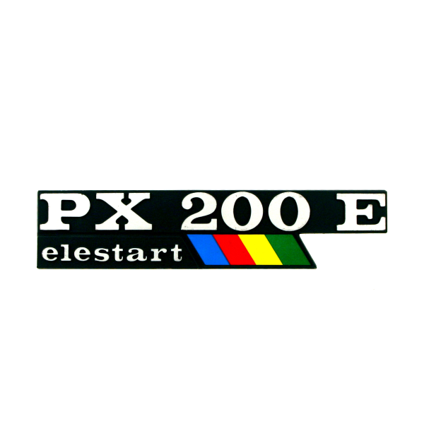 Targhetta cofano laterale RMS Classic Piaggio Vespa Px200cc Elestart 198658