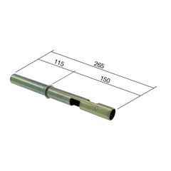 Tubo gas RMS Classic Piaggio Vespa 50cc 70690