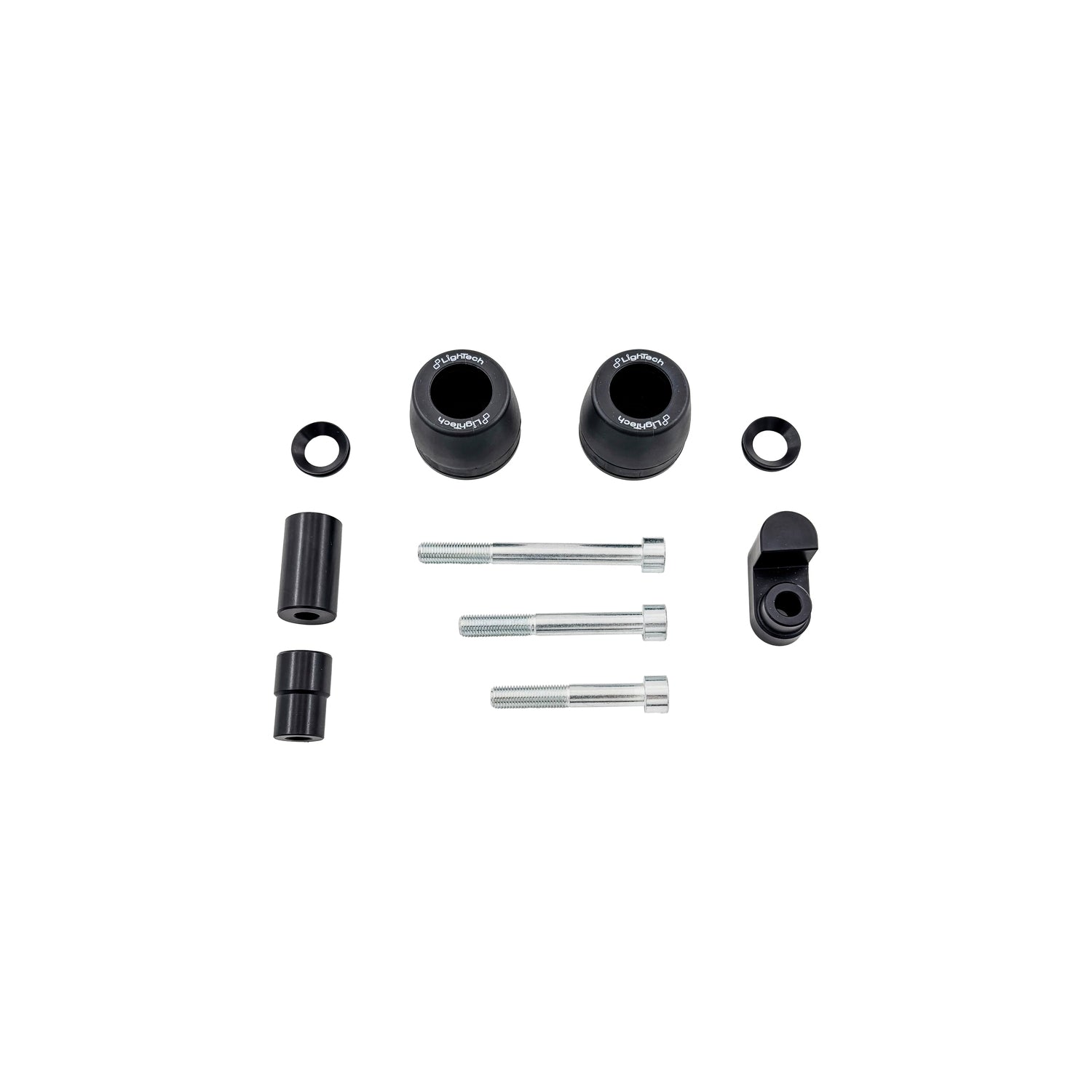 LIGHTECH Kit Protezioni Telaio Ammortizzate per Yamaha R6 2008
