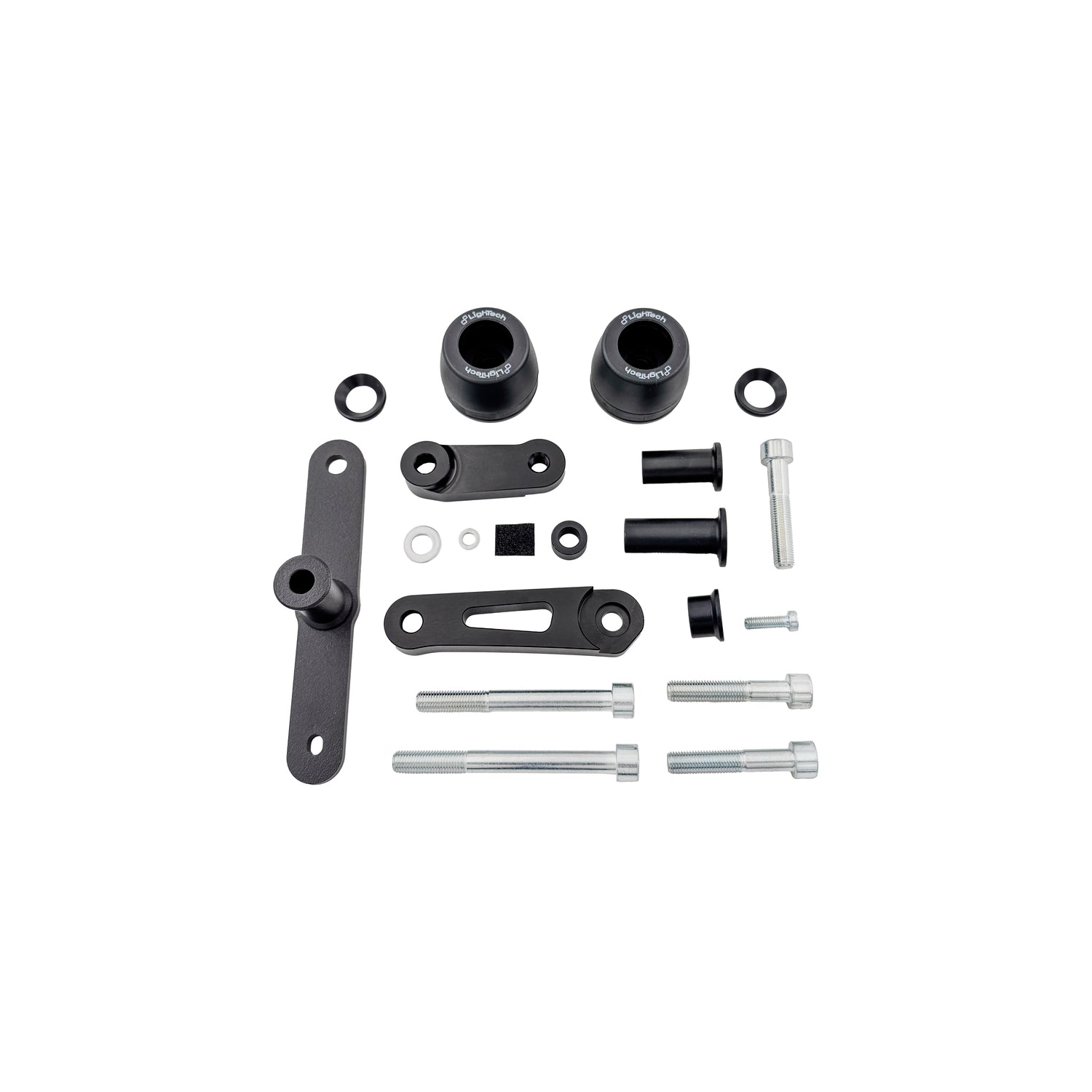 LIGHTECH Kit Protezioni Telaio Ammortizzate per Yamaha R6 2017