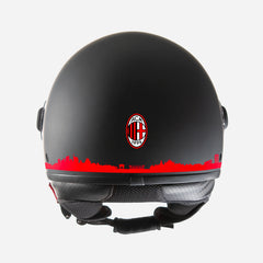 Casco EL'JETTIN 6.0 X AC MILAN Skyline Matt Black UFFICIALE PRONTA CONSEGNA 2026
