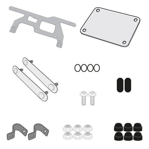 GIVI KIT PER FISSARE S250 SU PLOS5108CAM