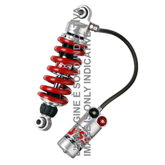 Ammortizzatore YSS MX366-265TRW-14-858 per YAMAHA YZF-R15 150 2014 - 2016