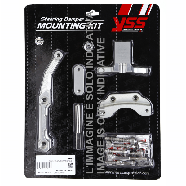 Kit montaggio ammortizzatore sterzo YSS Y-SD-KIT-02-015-X