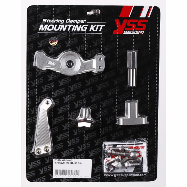 Kit montaggio ammortizzatore sterzo racing YSS Y-SD-KIT-04-001-R-X