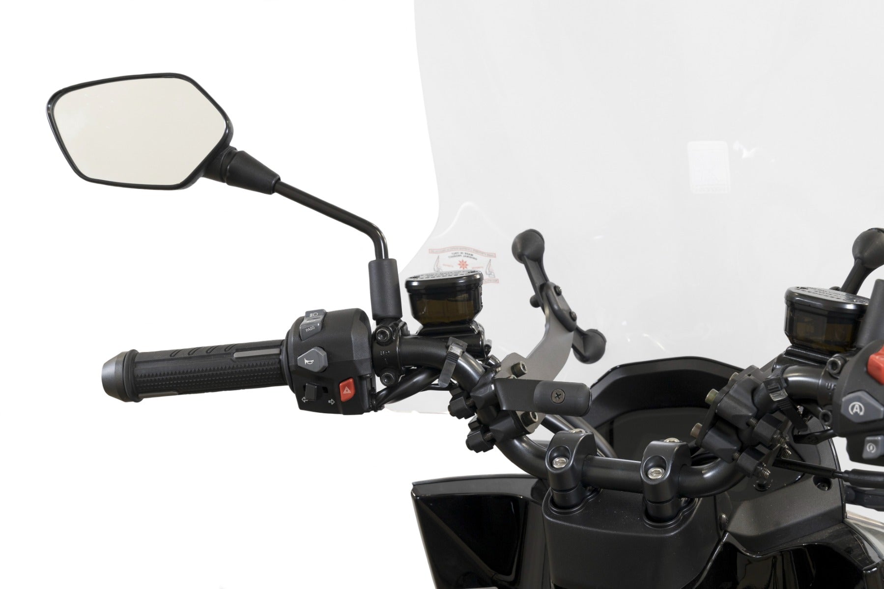 ISOTTA Piastra porta telefono in ferro per SYM MMBCU 2024