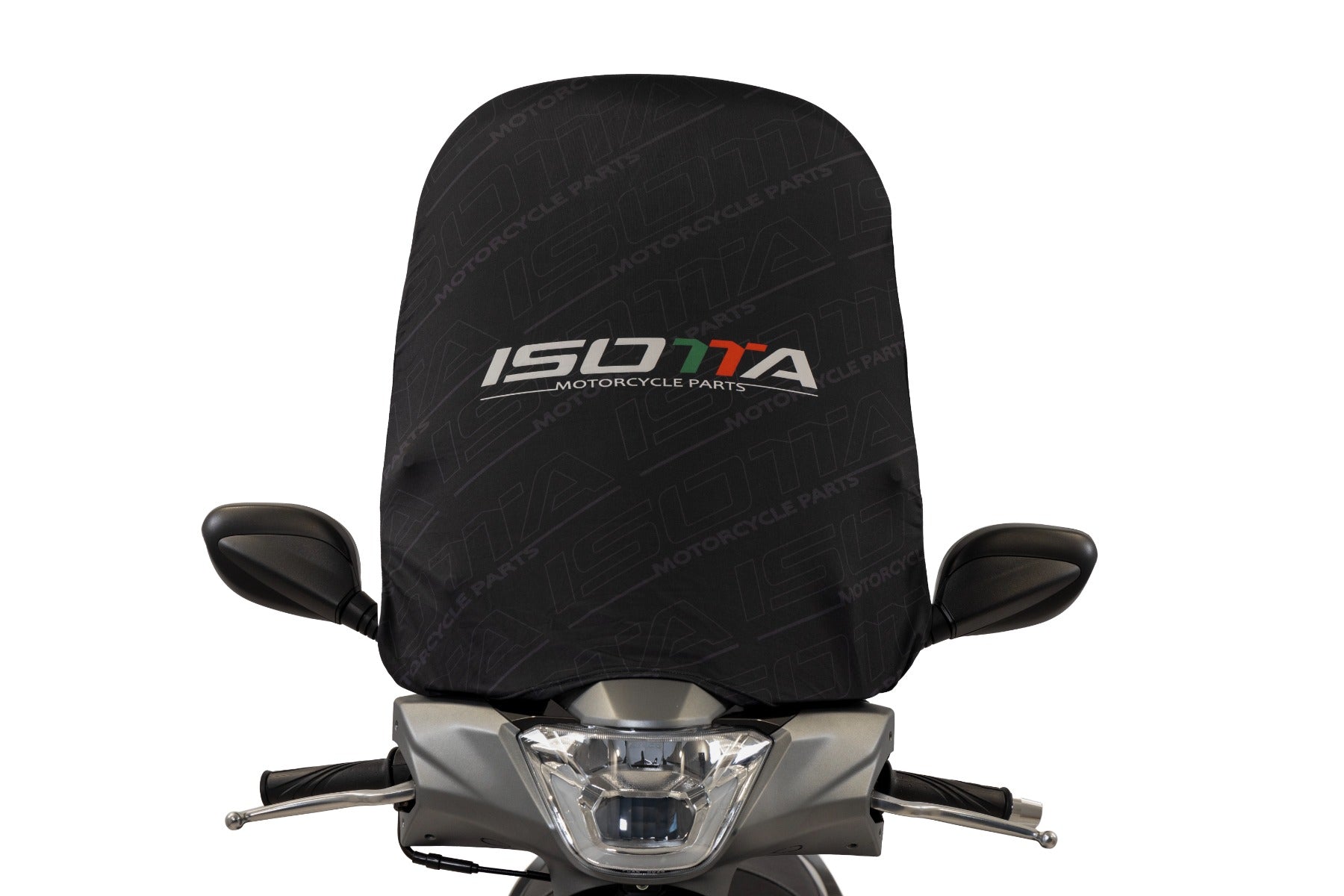 ISOTTA Copri parabrezza nero con Logo Isotta