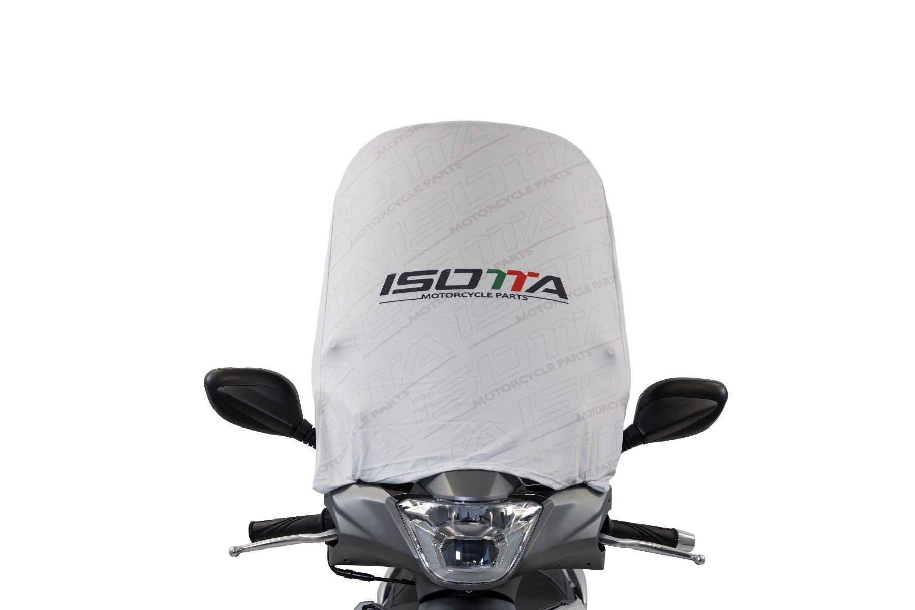 ISOTTA Copri parabrezza bianco con Logo Isotta