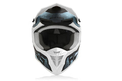 HELMET Cross / Enduro / Super Motard Acerbis LINEAR White/Light Blue