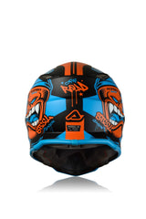 Casco Cross / Enduro  Acerbis STEEL KID Blu/Rosso/Nero