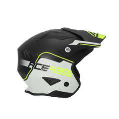 CASCO JET Acerbis ARIA Negro/Amarillo Fluo