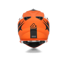 CASCO Cross / Enduro / Super Motard Acerbis LINEAR Arancione/Bianco