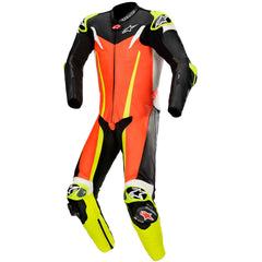 Alpinestars Tuta GP Tech V3 Tech-Air - Rosso Fluo/Nero/Giallo Fluo