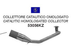 ARROW Collettore catalitico omologato per scarico Urban per Honda FORZA 125 2015-2016