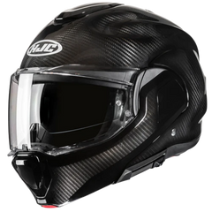 HJC Casco Modulare in Carbonio Convertibile HJC F100 Carbon Nero Lucido 2026