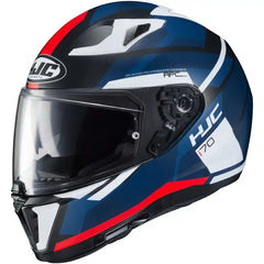 Casco integrale Moto HJC i70 ELIM MC1SF Rosso Blu Bianco