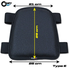 COMFY GEL - Comfort System cushion - Type E to make the motorcycle seat more comfortable
