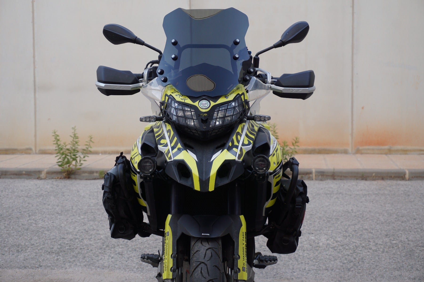 ISOTTA Lastra di ricambio tipo originale per BENELLI TRK 502 2017 - 2022 - sc223-FS