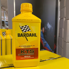 BARDAHL KTS Competition Aceite de 2 tiempos 100% sintético para mezcla y premezcla, 1 Litro
