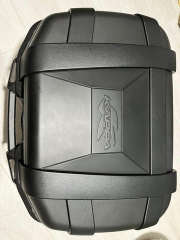 KGR52N Garda Bauletto KAPPA Valigia per Moto con inserto in alluminio nero, 52 Litri