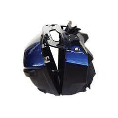 ISOTTA ADDITIONAL SIDE LUGGAGE RACKS IN PPMA FOR SIDE BAGS BMW R1200 RT (07/2014>2018) / R1250 RT (2019>) / K1600 GT/GTL (2010>)