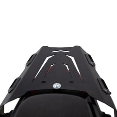 Portaequipaje trasero ISOTTA negro texturizado para APRILIA TUAREG 660