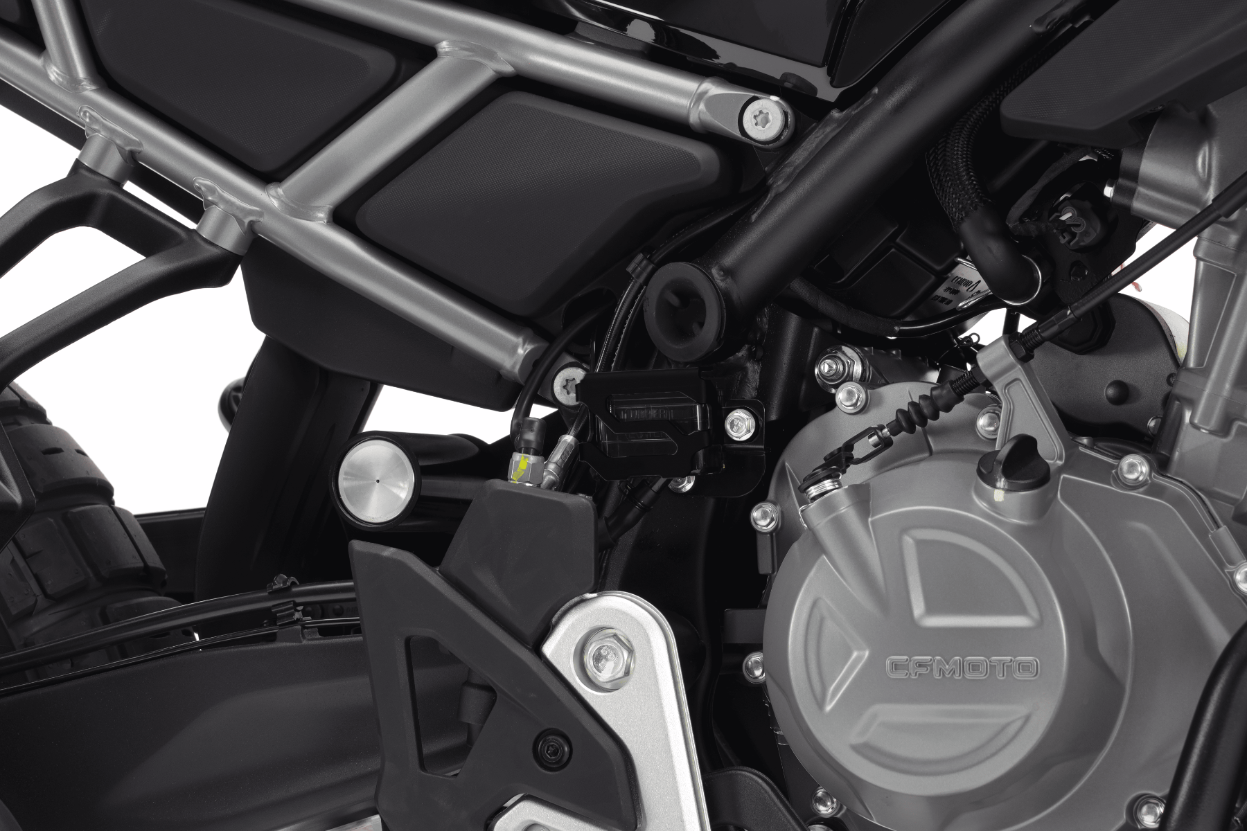 ISOTTA Protezione serbatoio dell'olio del freno posteriore per CF MOTO MT 450 2024