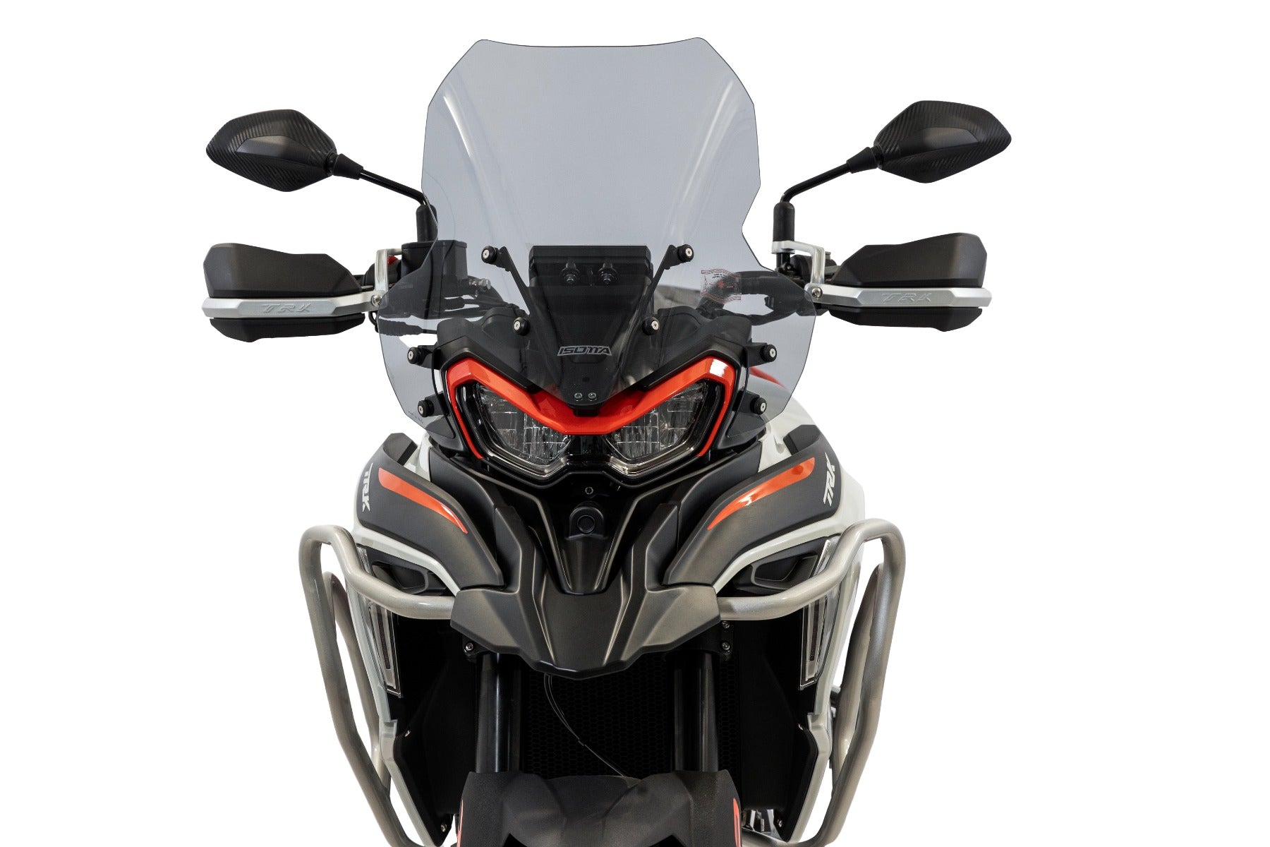 ISOTTA Parabrezza integrale rally con alette laterali per BENELLI TRK 702 2023