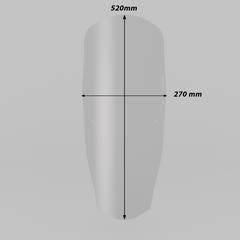 ISOTTA Cupolino rally con protezione faro per YAMAHA TENERE 700 2019>