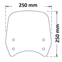 ISOTTA Cupolino per ROYAL ENFIELD METEOR 350 FIREBALL 2021>