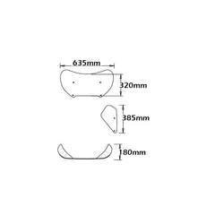 ISOTTA Cupolino sportivo per BMW K 1200 Lt 1999-2003