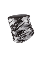 Scaldacollo estivo Alpinestars Neck Tube nero grigio bianco