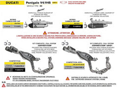 ARROW Complete kit COMPETITION FULL TITANIUM"" for Kawasaki NINJA 400 2023-