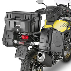 KAPPA Coppia Valigie Laterali 33 Litri moto KGR33NNPACK2 Garda Black Line