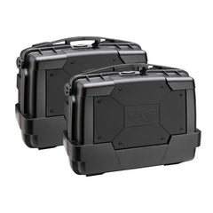 KAPPA Coppia Valigie Laterali 33 Litri moto KGR33NNPACK2 Garda Black Line