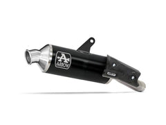 ARROW Silenziatore Indy Race alluminio Nero Honda Transalp 750 2023 con fondello in acciaio inox
