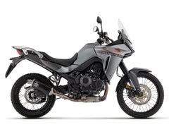 ARROW Silenziatore Indy Race alluminio Nero Honda Transalp 750 2023 con fondello in acciaio inox