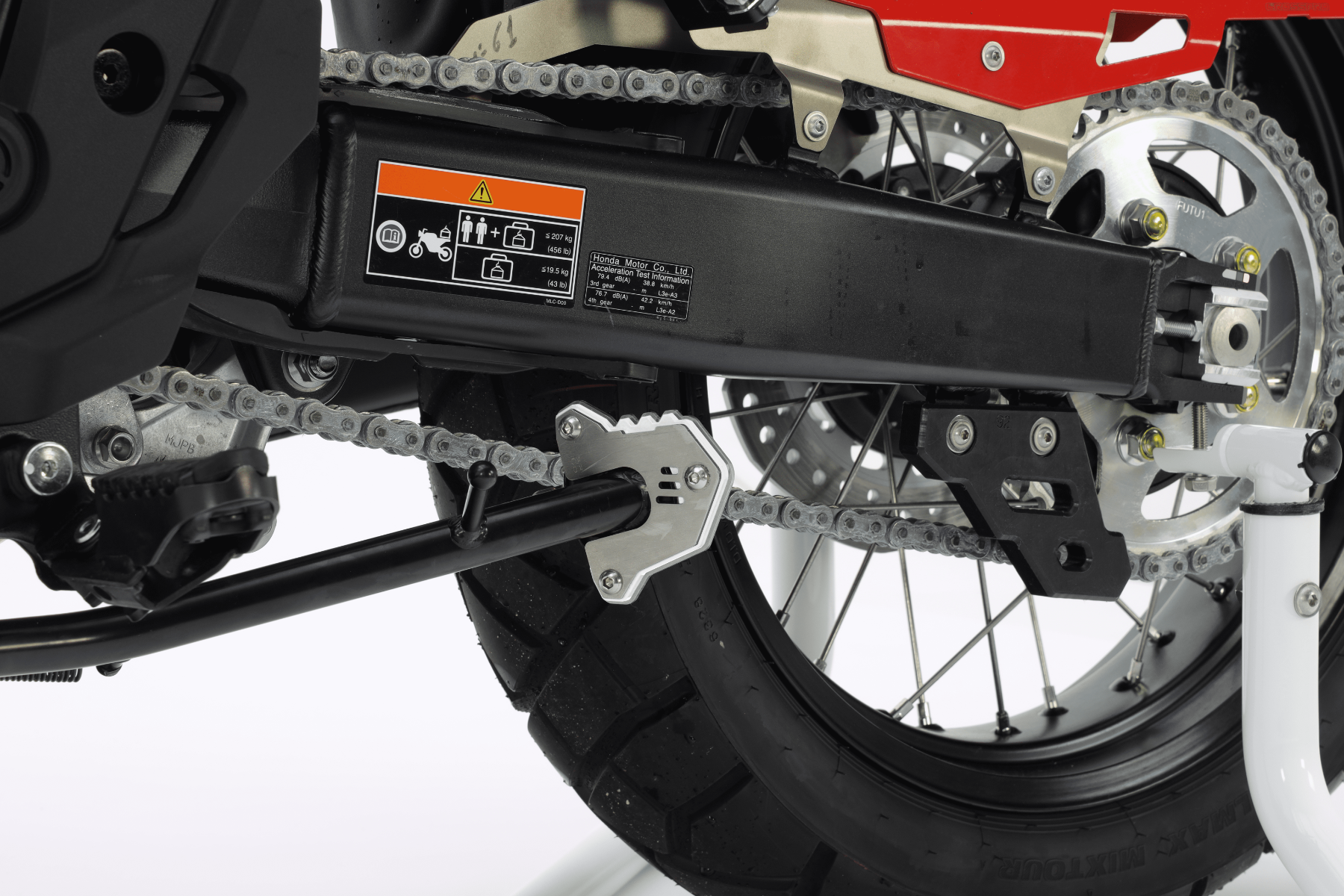 ISOTTA Estensione base del cavalletto laterale per HONDA XL 750 TRANSALP