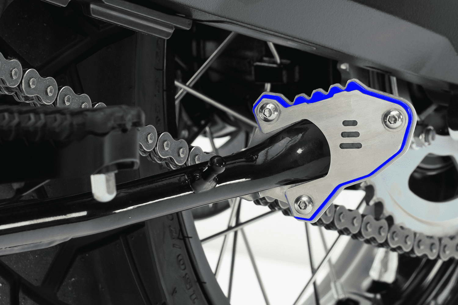 ISOTTA Estensione base del cavalletto laterale per SUZUKI DE 800 V-STROM