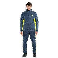 DAINESE Giacca antipioggia STORM 2 Unisex Nero/ giallo flui