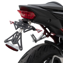 Honda Hornet 750 2023-2024 Aluminum License Plate Holder for Barracuda Aftermarket Turn Signals