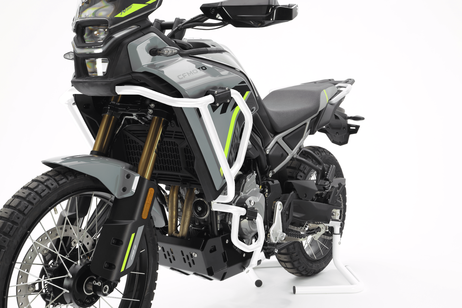 ISOTTA Crash bar superiori in alluminio per CF MOTO MT 450 2024