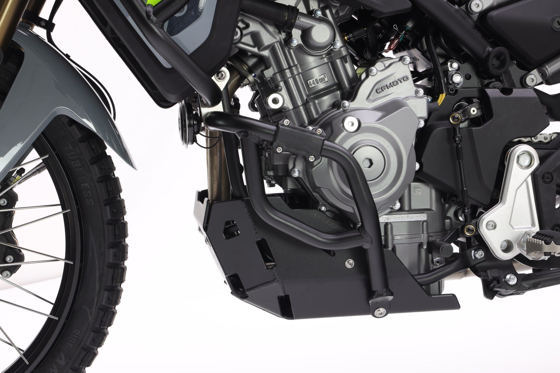 ISOTTA Crash bar inferiore in alluminio per CF MOTO MT 450 2024>