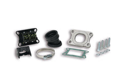 MALOSSI X360 COMPL. COLLETTORE Ø 28-35 L.27 INCLINATO FKM (DERBI-MINARELLI)