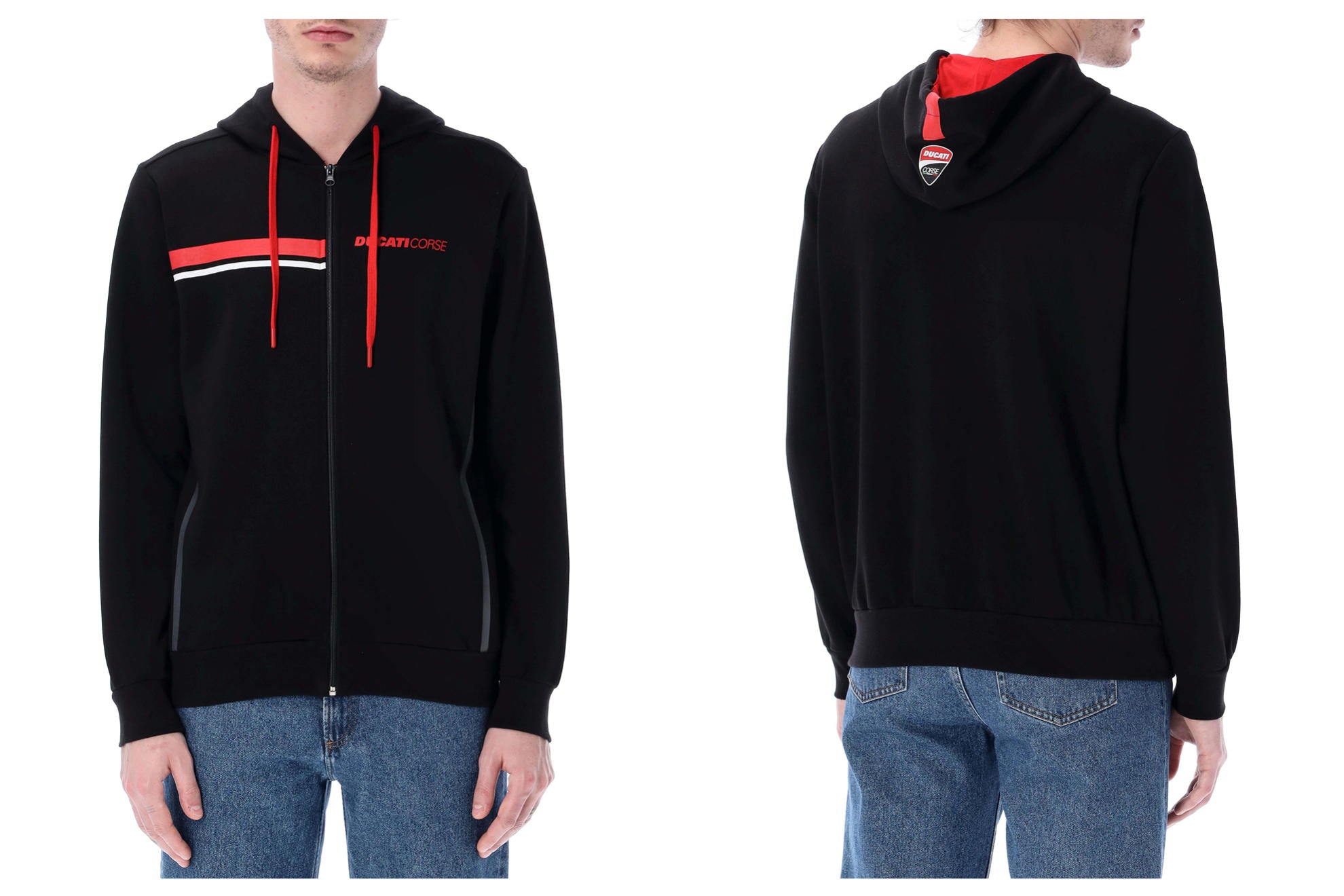 Felpa uomo Ducati Corse - Stripes
